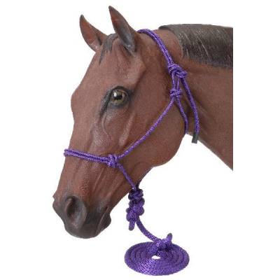 Tough 1 Miniature Poly Rope Halter with Lead Tough 1 Miniature Poly Rope Halter with Lead